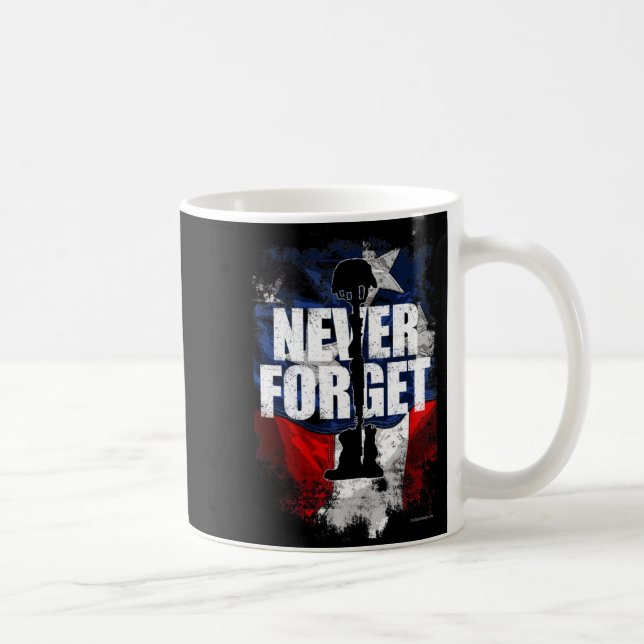 Never forget memorial day Never forget memorial da Coffee Mug (Right)