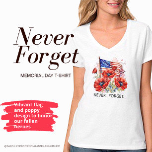 Never Forget Memorial Day T-Shirt