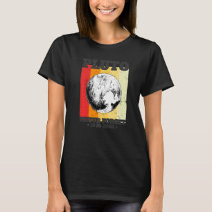 Never Forget Pluto Retro Style  Space Science 1930 T-Shirt
