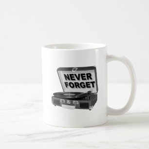 Never Forget Records Funny Mug