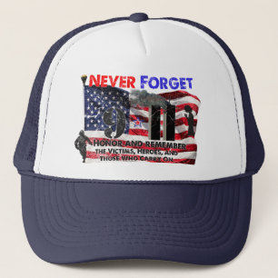 Never Forget September 11 Trucker Hat