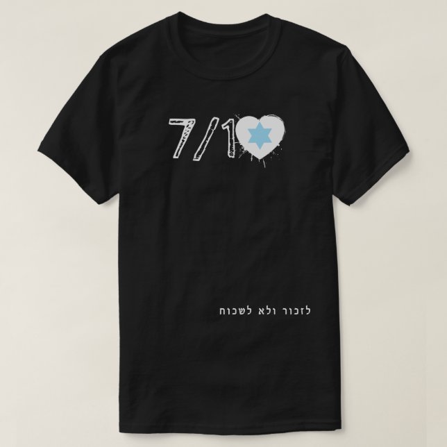 NEVER FORGET T-Shirt (Design Front)