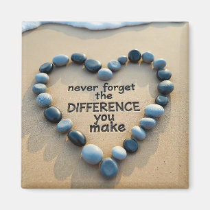 Never Forget The Difference You Make, Thankful Magnet