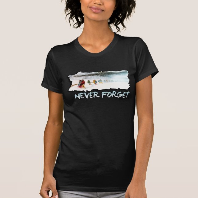 Never Forget the Trail of Tears T-Shirt (Front)