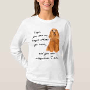 "Never Forgotten" Best Friend Dog Customisable T-Shirt