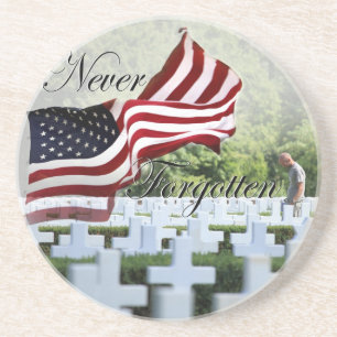 Never Forgotten - Memorial Day Coaster