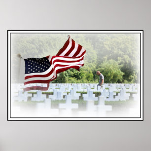 Never Forgotten - Memorial Day Poster