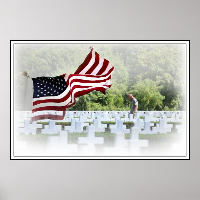 Never Forgotten - Memorial Day Poster (Front)