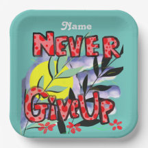 Never Give Comic Collage Square