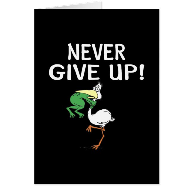 Never Give Up (Front)