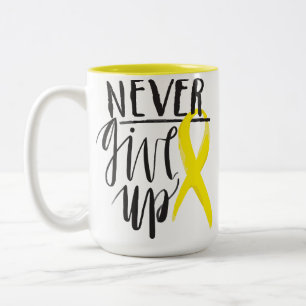 NEVER GIVE UP Combo Mug