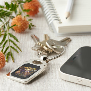 Never Give Up Eagle Key Ring