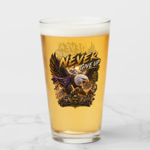 Never Give Up Eagle – Powerful Glass