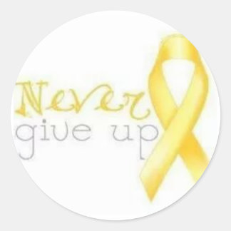 Never Give Up Endometriosis Sticker