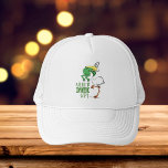 Never Give Up Frog Choking Bird Trucker Hat<br><div class="desc">Showcase your never-give-up attitude with our "Never Give Up" Frog Choking Bird Trucker Hat. This stylish and comfortable cap features the iconic image of a determined frog choking a bird that tried to swallow it, serving as a fun and motivational reminder to persevere through life's challenges. Add a touch of...</div>