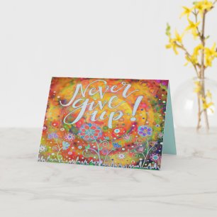 “Never Give Up” Inspirivity Card