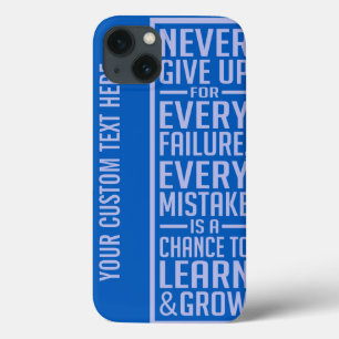 Never Give Up motivational cases