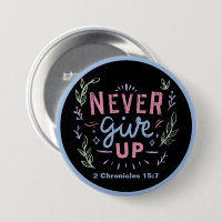 Never Give Up Motivational Pelican and Frog