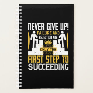 Never Give Up Planner