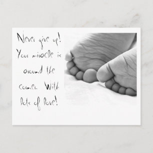 Never Give Up Postcards