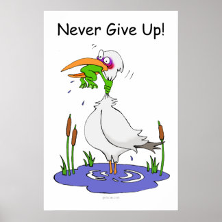 Never Give Up Poster