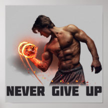 Never give up