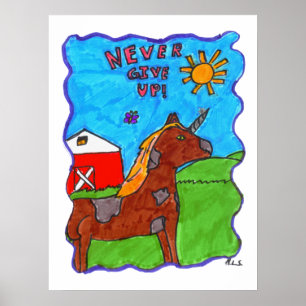 Never Give Up Poster