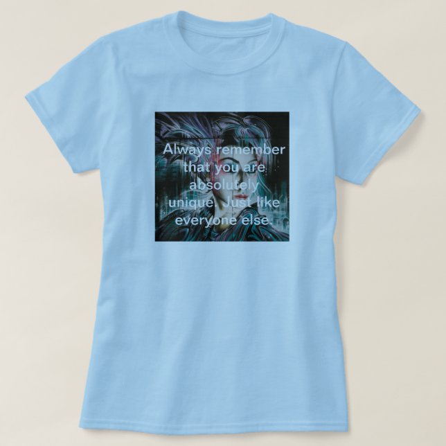 Never give up T-Shirt (Design Front)