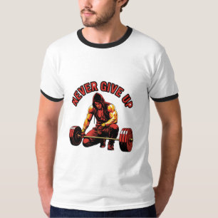 Never Give Up Unstoppable Spirit T-Shirt