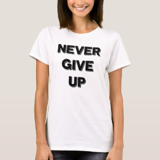 Never Give Up Women's Flowy Muscle Tank Top