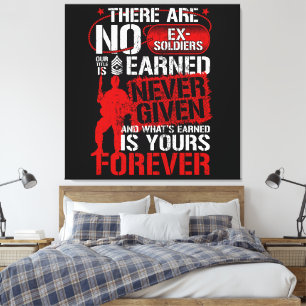 Never Given Canvas Print
