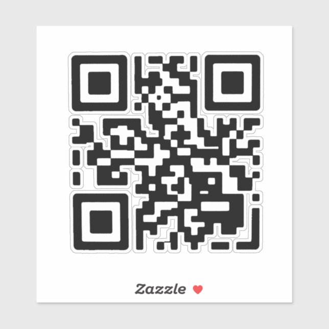 Never Gonna Give You Up QR Code,never gonna give y (Sheet)