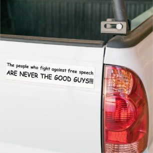 Never good guys 1 bumper sticker