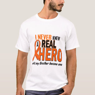 Never Knew A Hero 2 ORANGE (Brother) T-Shirt