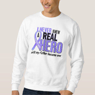 Never Knew A Hero Father Oesophageal Cancer Sweatshirt