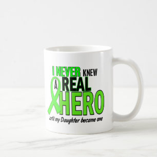 Never Knew A Real Hero 2 LIME (Daughter) Coffee Mug
