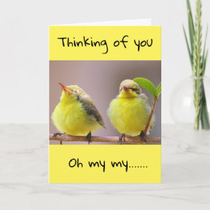 NEVER KNEW HOW MUCH I WOULD "MISS YOU" CARD