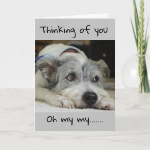 NEVER KNEW HOW MUCH I WOULD "MISS YOU" CARD