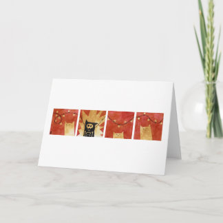 Never Learns Holiday Card