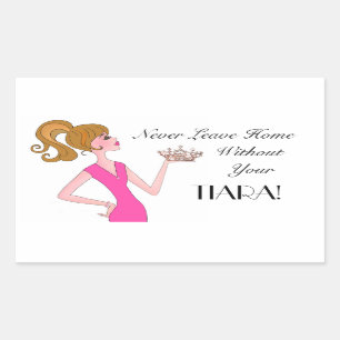 Never Leave Home Without Your Tiara! DIVA Stickers