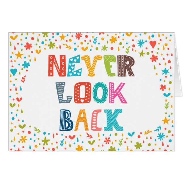 Never Look Back (Front Horizontal)