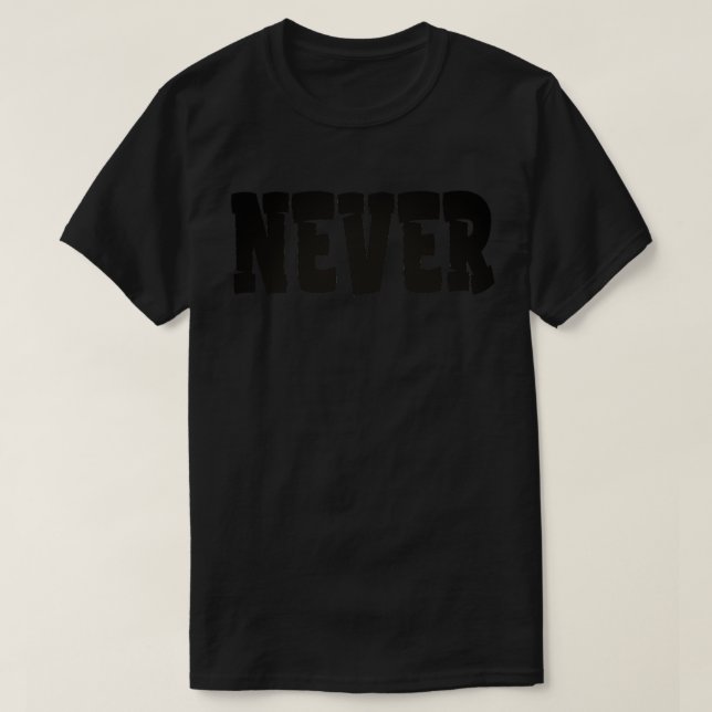 never look back T-Shirt (Design Front)