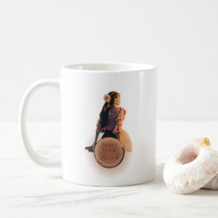 Never Look Back White Coffee Mug