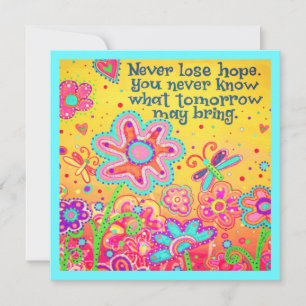 “Never Lose Hope”  Inspirivity Card