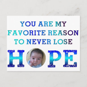 Never Lose Hope - Jay Postcard