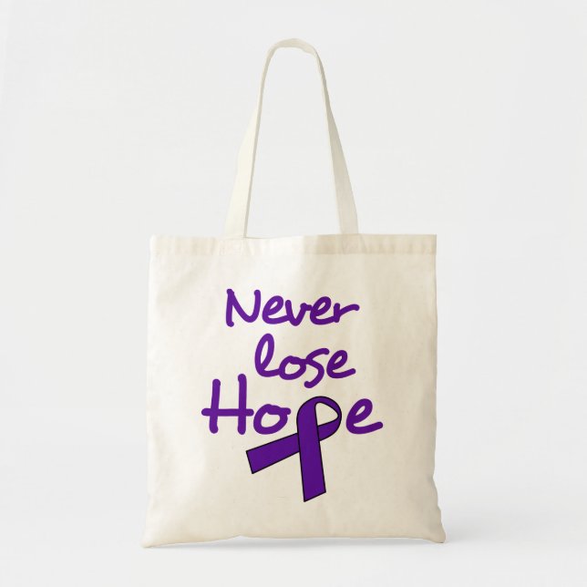Never Lose Hope Tote Bag (Front)