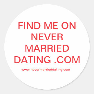 Never Married Dating . Com Stickers