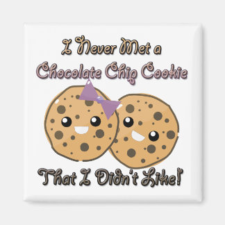 Never Met a Chocolate Chip Cookie Didnt Like Magnet