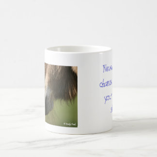 Never miss a chance coffee mug