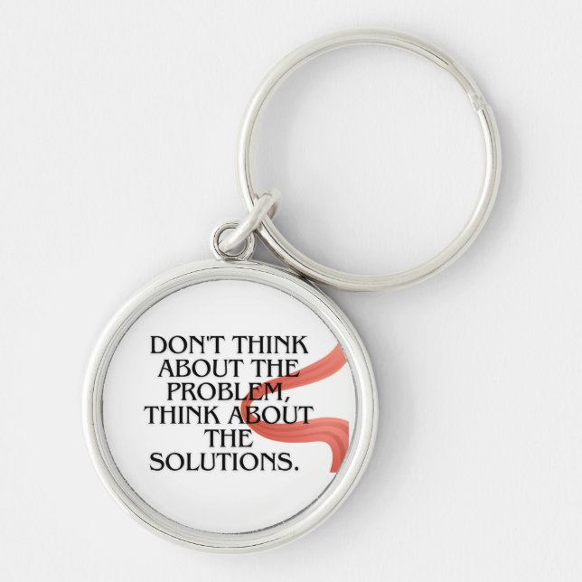 Never Put Off What You Can Do Today – Motivational Key Ring (Front)